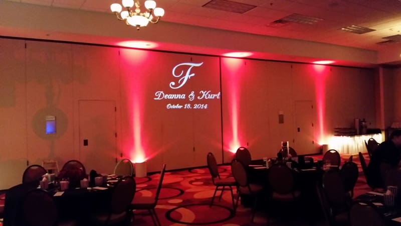 Monogram Uplighting